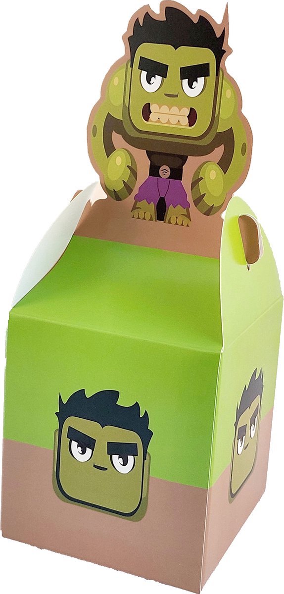 Superhelden Hulk ballon set voor Hulk - Complete feestdecoratie voor kinderfeest en verjaardag