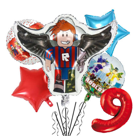 Folieballon set Roblox 9 jaar
