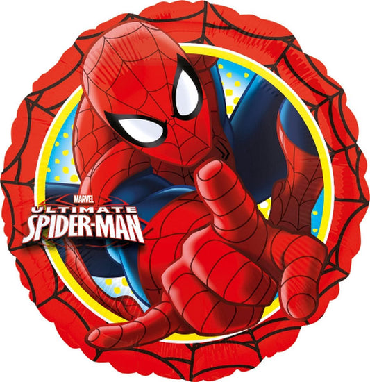 Spiderman ballon rond