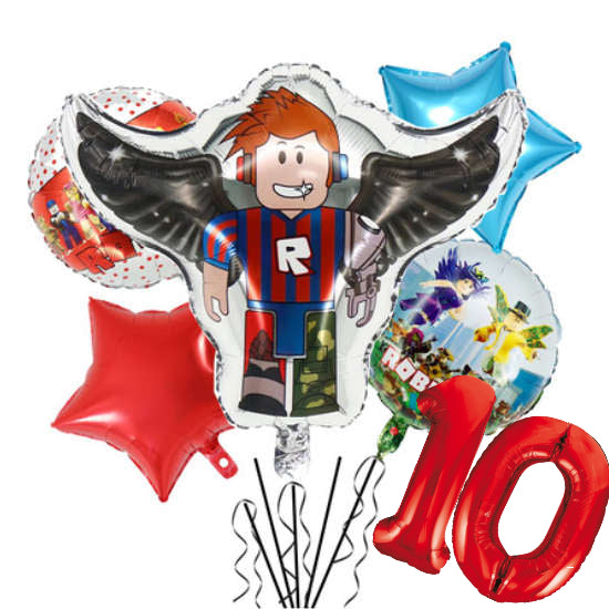 Folieballon set Roblox 10 jaar